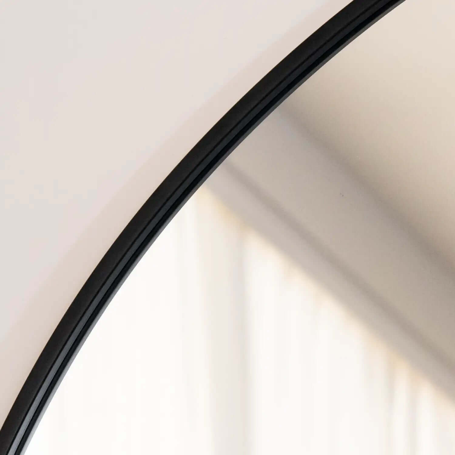Akiko - Black Metal Arched Mirror | 200cm x 120cm