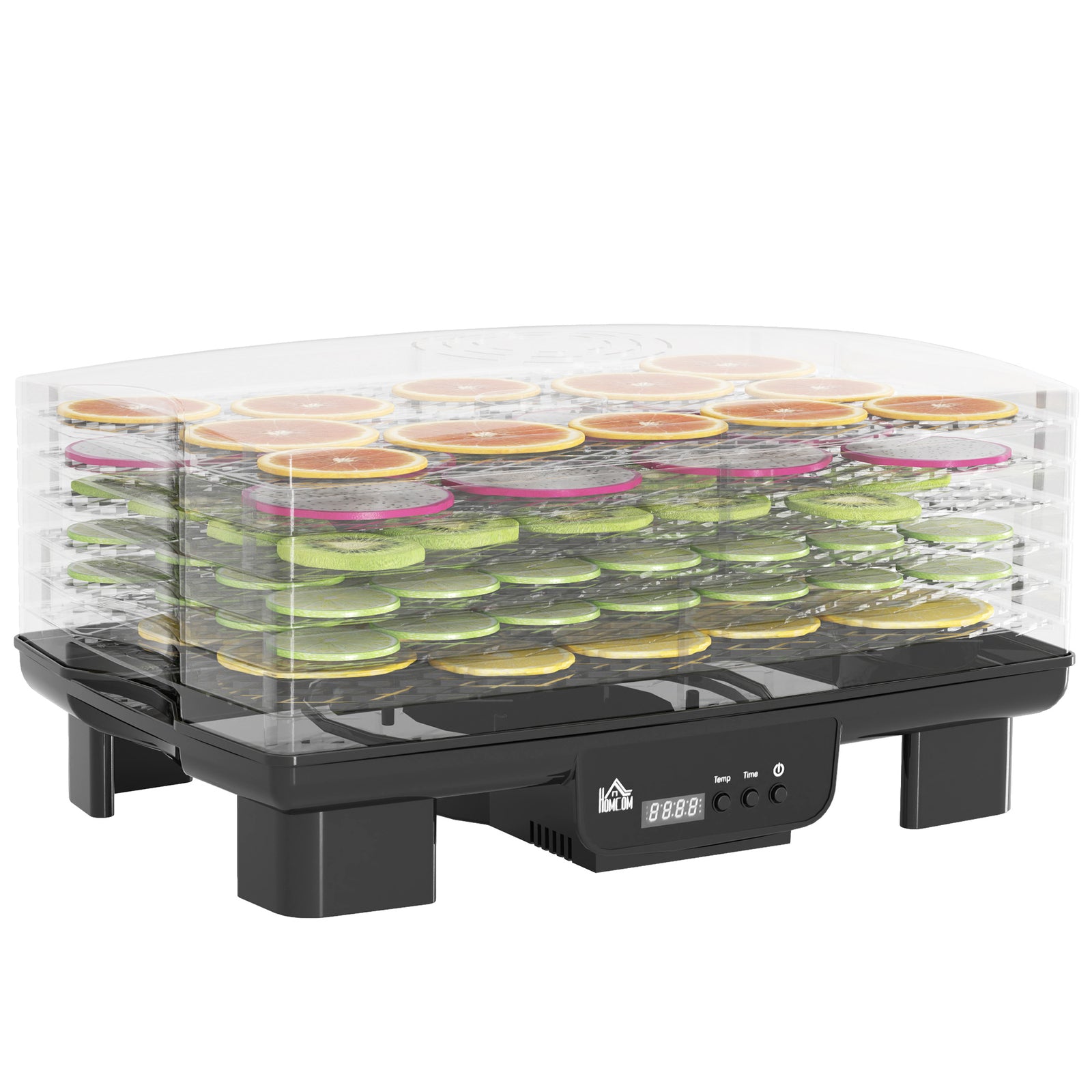 6 Tray Food Dehydrator, Food Dryer Machine For Fruit Meat