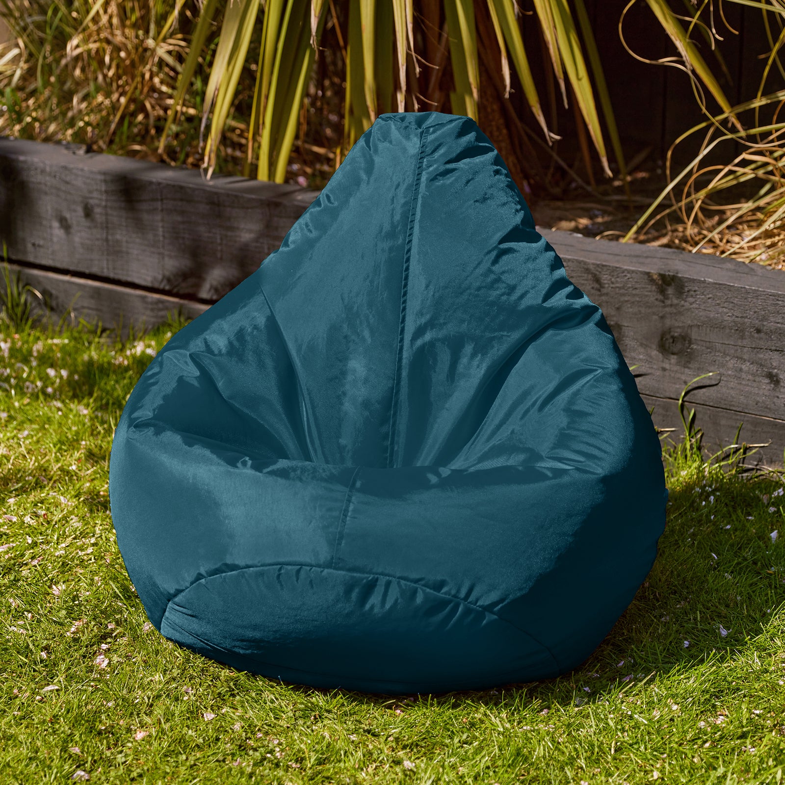 Kids High Back Bean Bag Chair | Teal