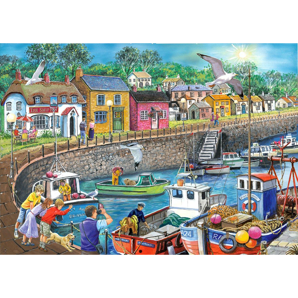 Seagull View - Big 250 Piece Jigsaw Puzzle For Adults & Kids, With Extra Large Pieces