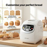 Spector Bread Maker 2lb Loaf Machine With 19 Programmer Timer 3 Crust Non-stick