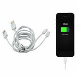 Iphone Usb Data Cable 1m White Twin Pack