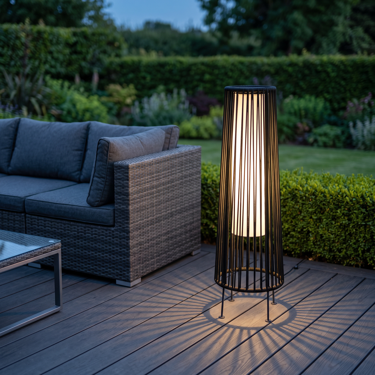 Breeins Solar Garden Floor Lights With Led Lighting