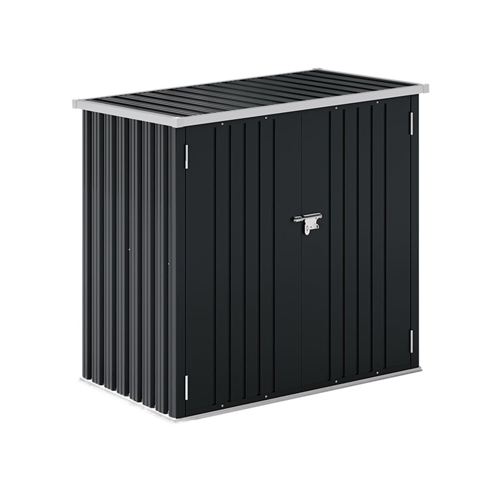 5.5x3ft Garden Metal Tool Shed Outdoor Patio Storage House
