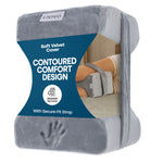 Orthopaedic Leg Pillow With Strap Fleece | One Size | Grey