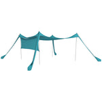 Patio Metal Gazebo Door Window Awning Wall Mount Shelter