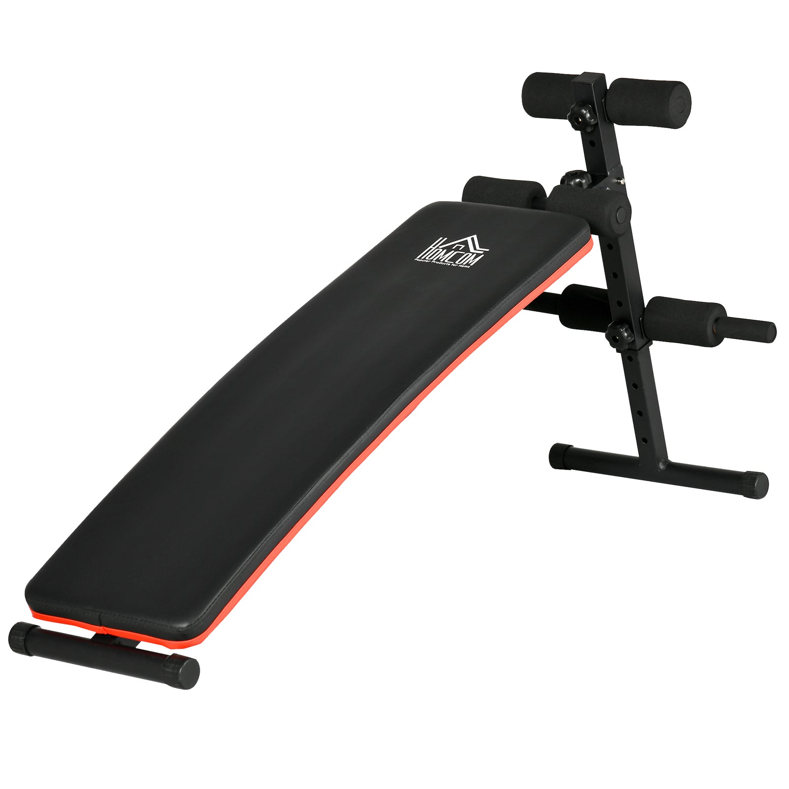 Foldable Sit Up Bench - Adjustable Core Workout | Black