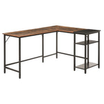 Computer Desk With Adjustable Storage, Study