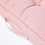 Cotton Armchair Booster Cushion | 50cm x 50cm | Pink