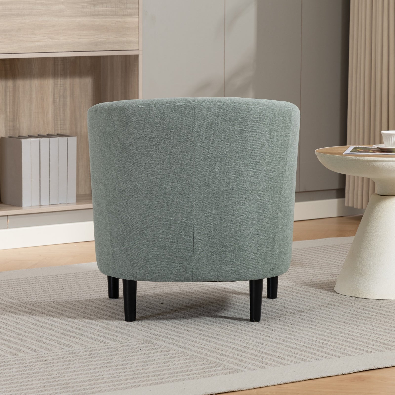 Beulah Fabric Accent Chair | Duck Egg Blue