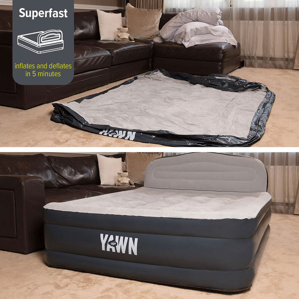 Air Bed | Double | Gray