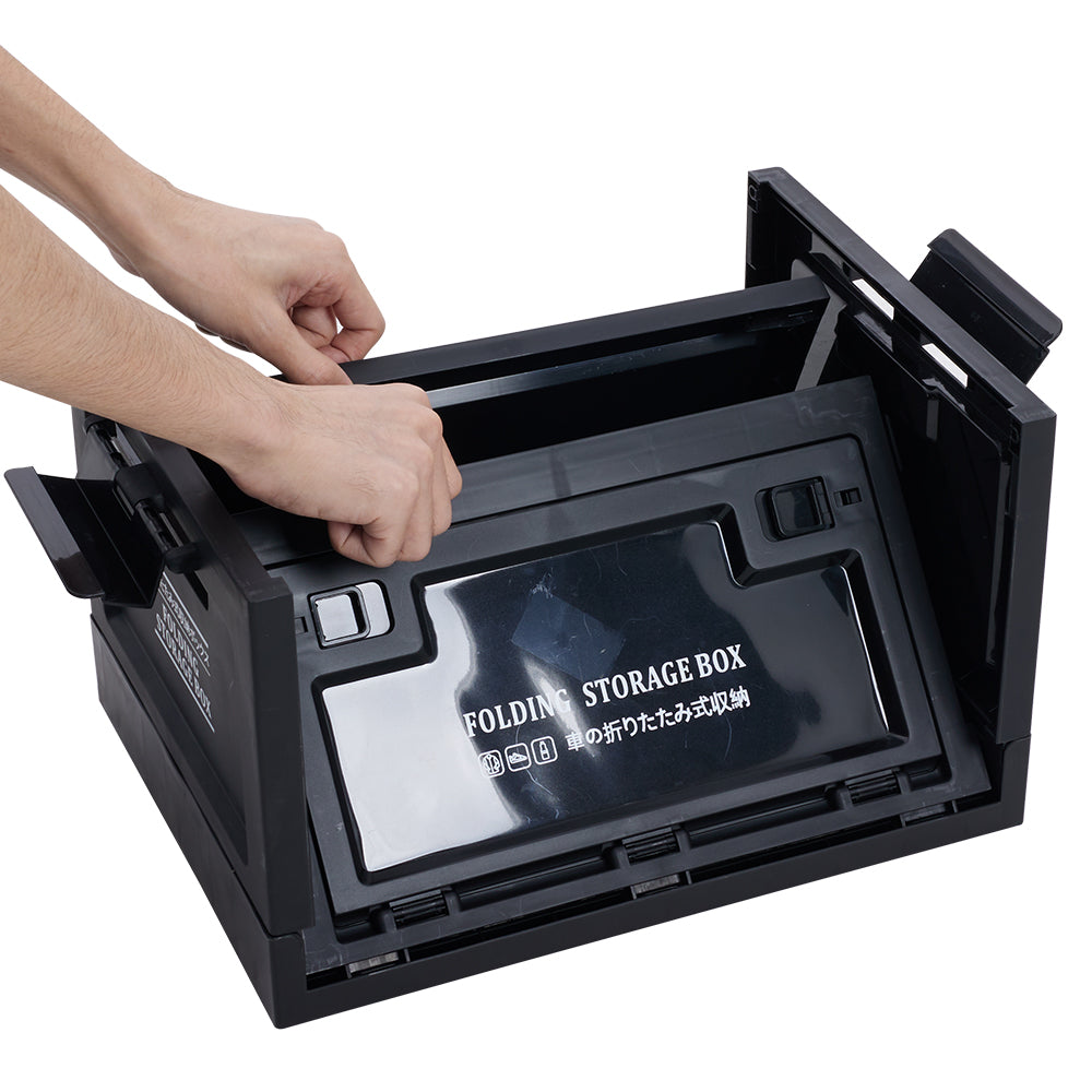 Collapsible Camping Storage Box | 45l | Black