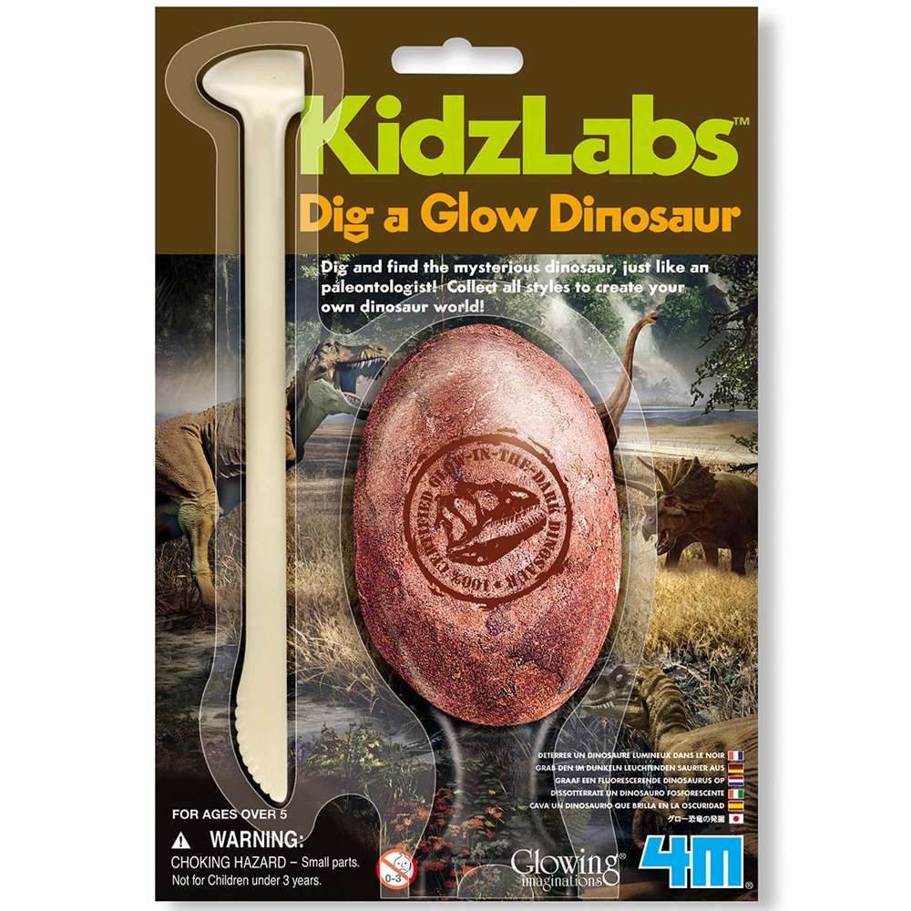 Kidzlabs - Dig A Glow Dinosaur