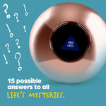 Wicked Gizmos Retro Mystic 8 Ball Rose Gold Fortune Telling Mystic Gadget