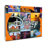 Disney Animation 2026 Desk Block Calendar Official Product