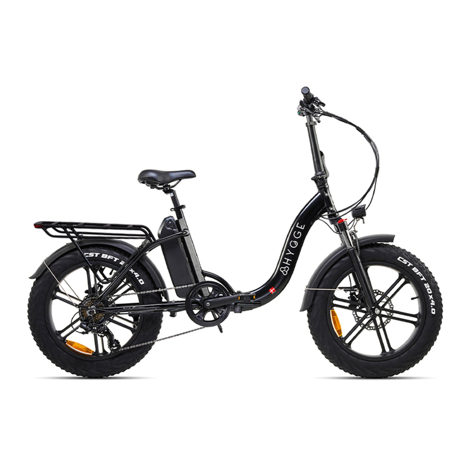 Vester Step 2026 - Folding Fat Tyre E-bike 48v 14ah | Black