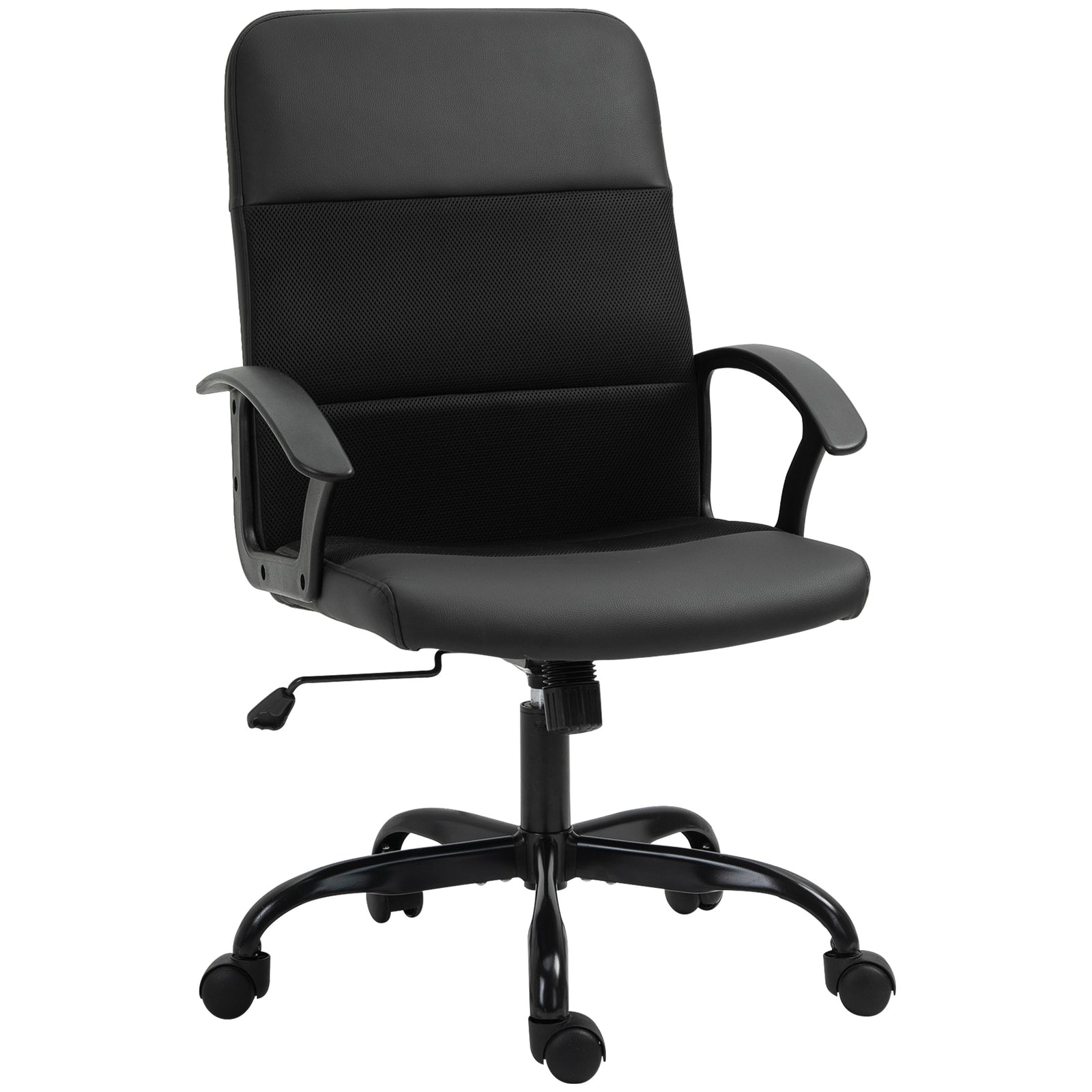 Pvc Leather Mesh Ergonomic Chair