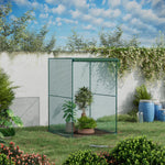 Green Fruit Cage With Zipped Door 1.2 X 1.2 X 1.8m