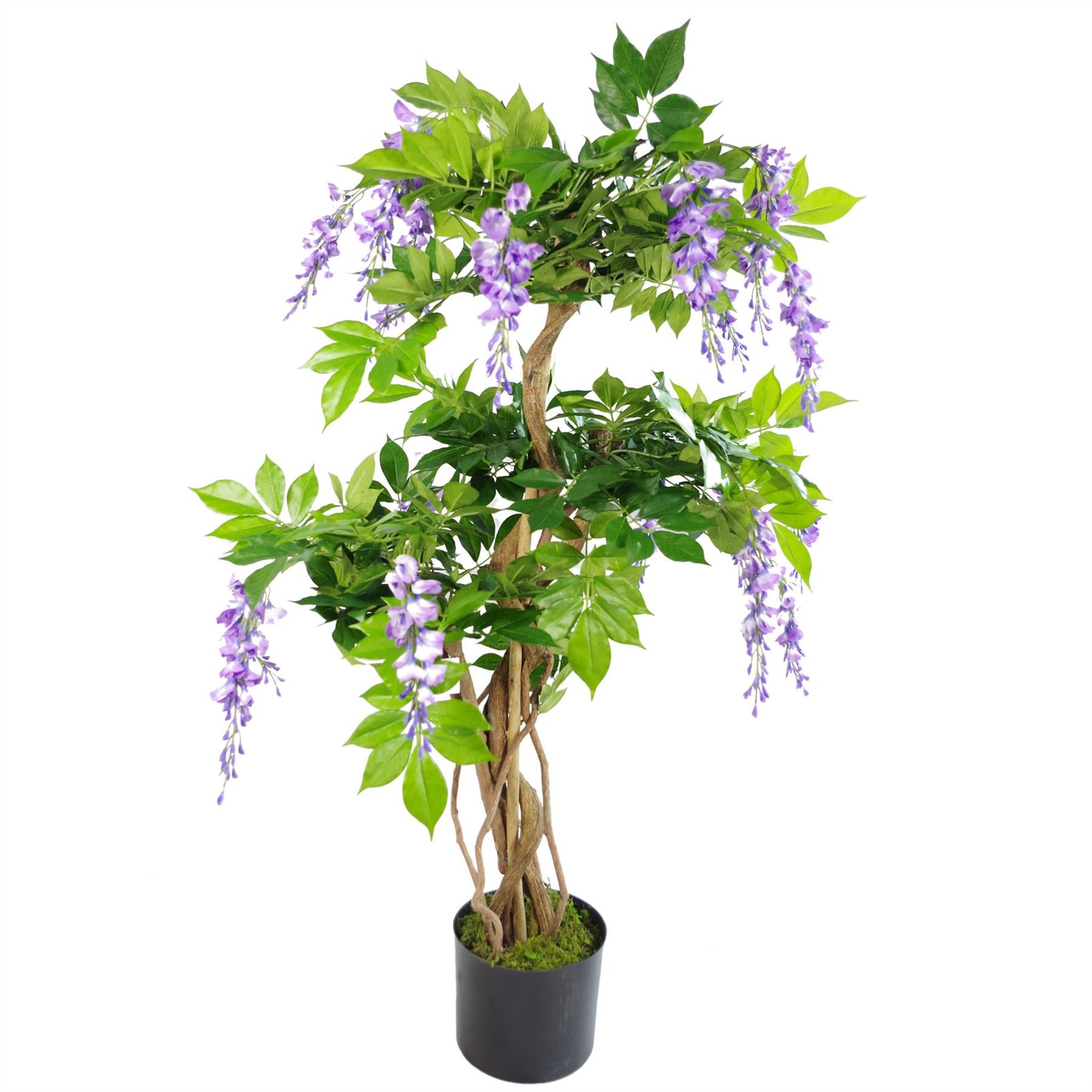Artificial 110cm Purple Wisteria Tree