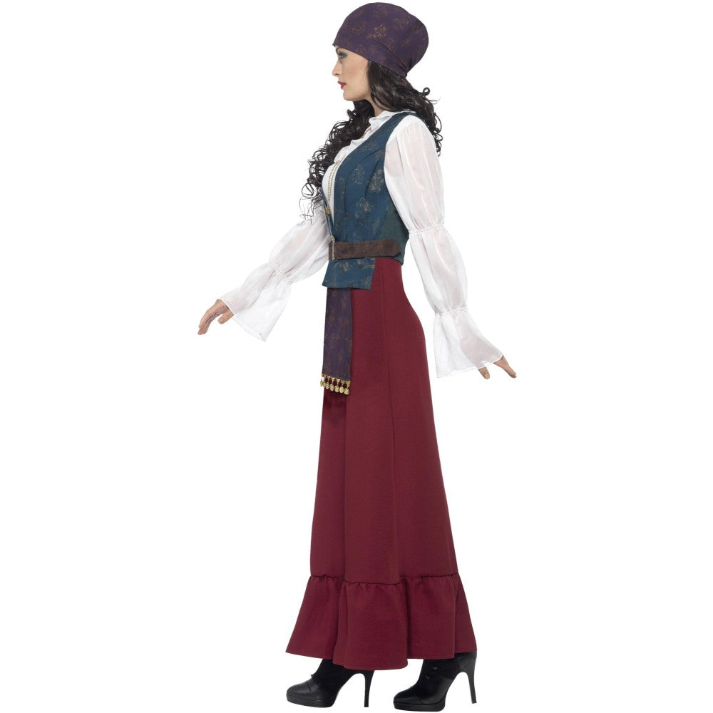 Deluxe Pirate Buccaneer Beauty Costume | Plus X1