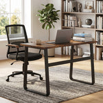 HOMCOM Industrial Writing Desk Laptop Table Home Office Study Workstation