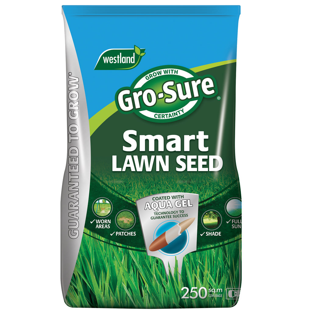 Smart Seed Aqua Gel Coated Covers 80m2, 3.2kg Bag | Green