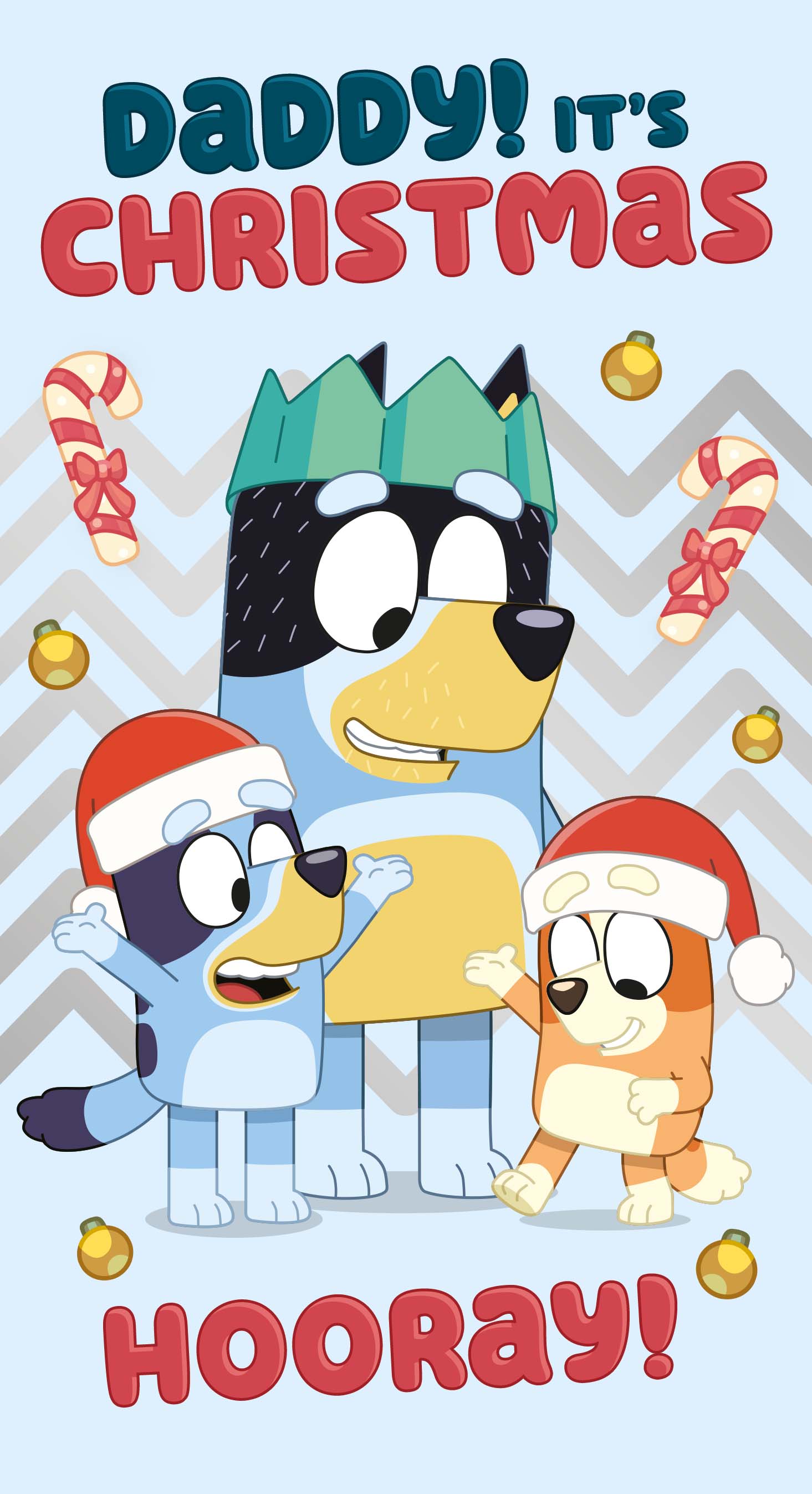 Daddy Christmas Card Official Product