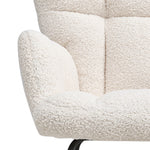 Breeins Modern Rocking Chair With High Backrest