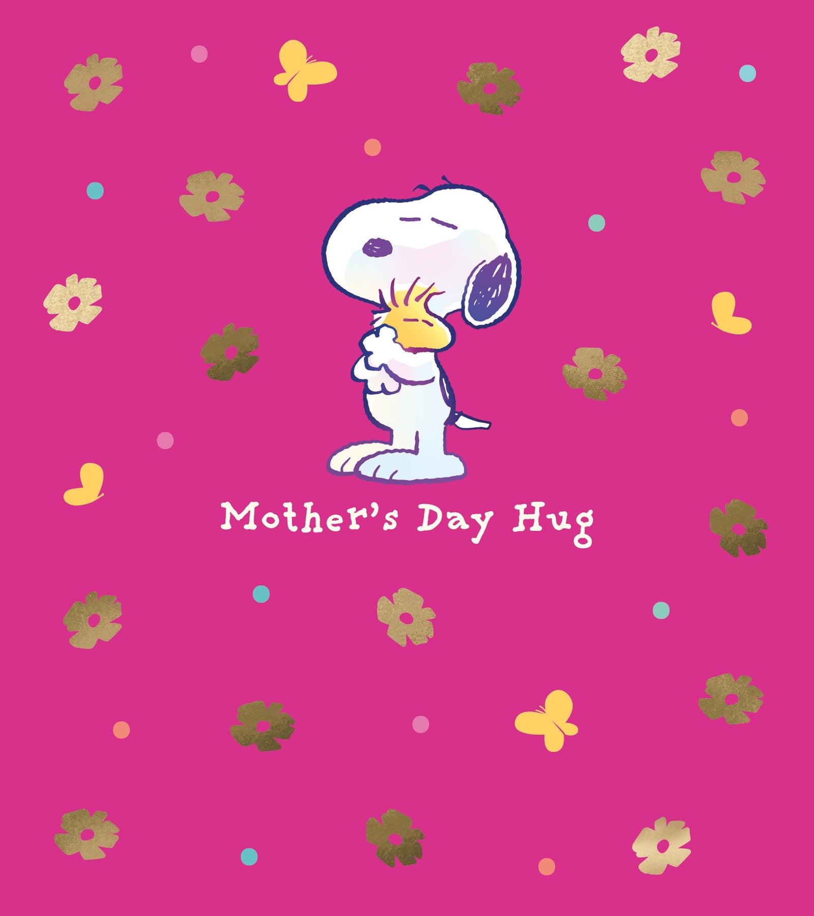 Snoopy Mother's Day Card Official Product