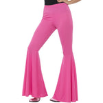 Flared Trousers, Ladies | Medium/Large | Pink