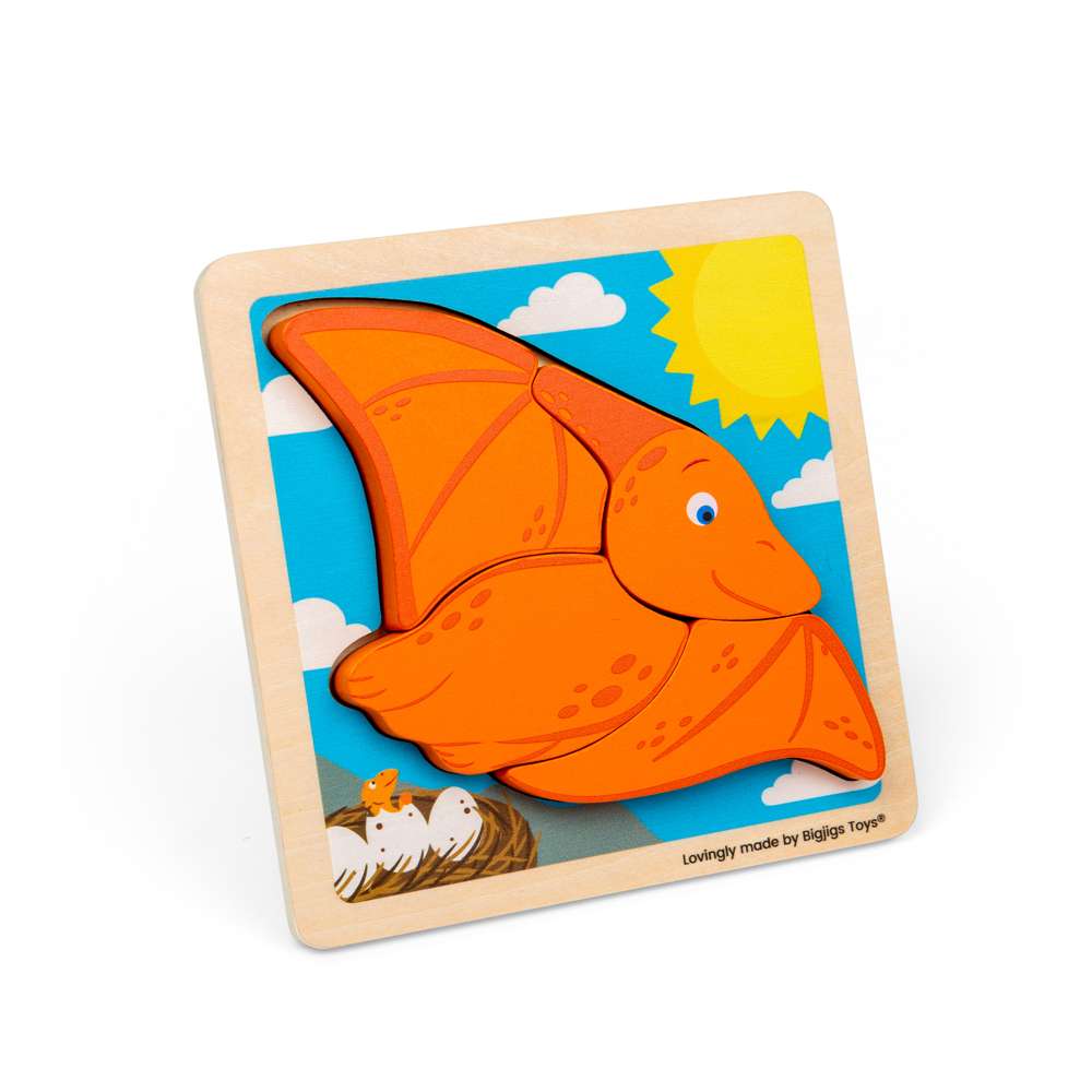 Bigjigs Toys Chunky Lift Out Pterodactyl