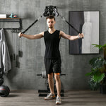 Wall Mount Dual Pulley Cable Machine