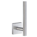 Wall Mounted Toilet Roll Holder For Bathroom Toilet Paper | Brushed Chrome