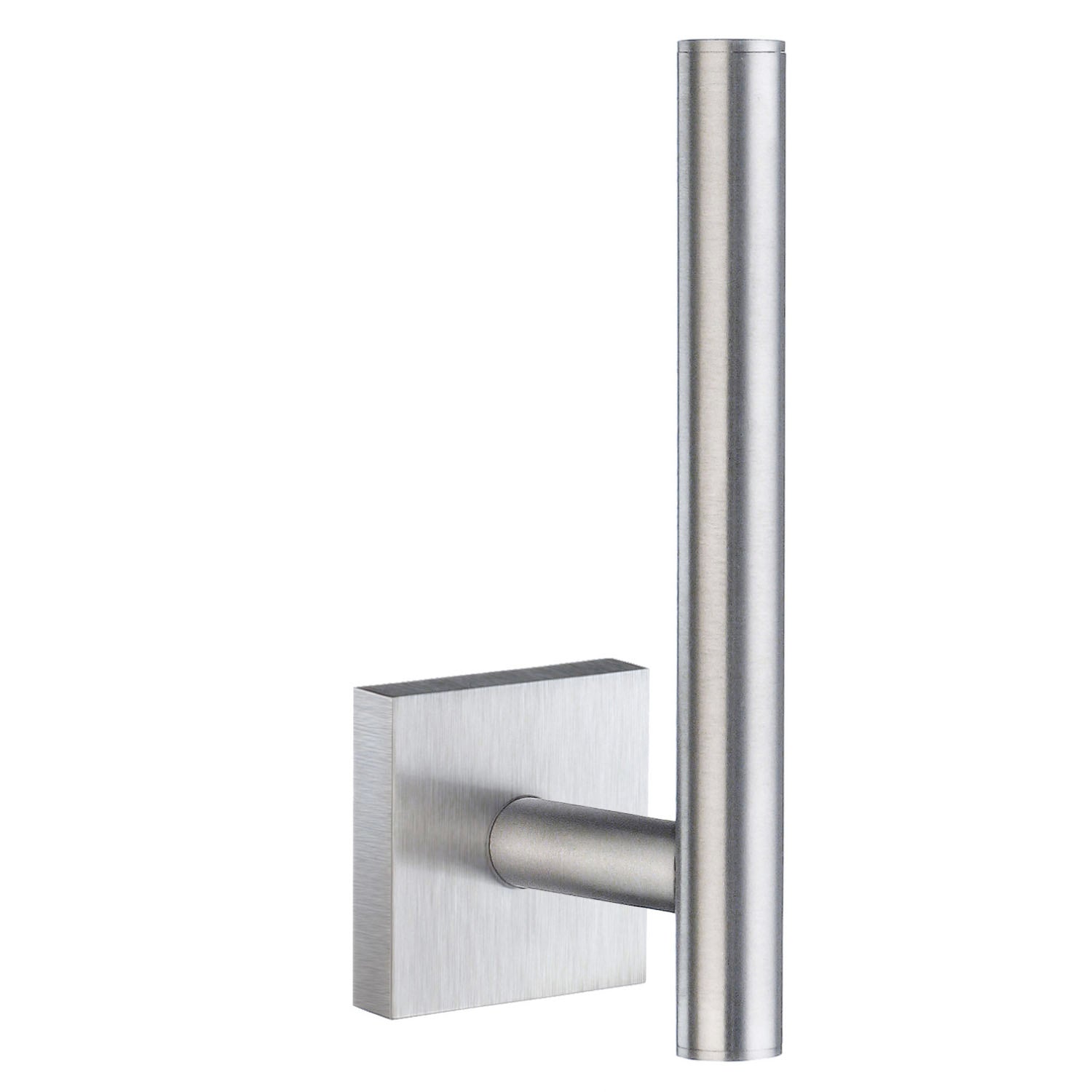 Wall Mounted Toilet Roll Holder For Bathroom Toilet Paper | Brushed Chrome