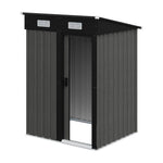 4.66 Ft X 4.69 Ft Outdoor Metal Garden Storage Shed