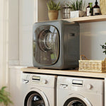 Compact Dryer Machine With 5 Modes, 4kg Small Tumble Dryer | Grey