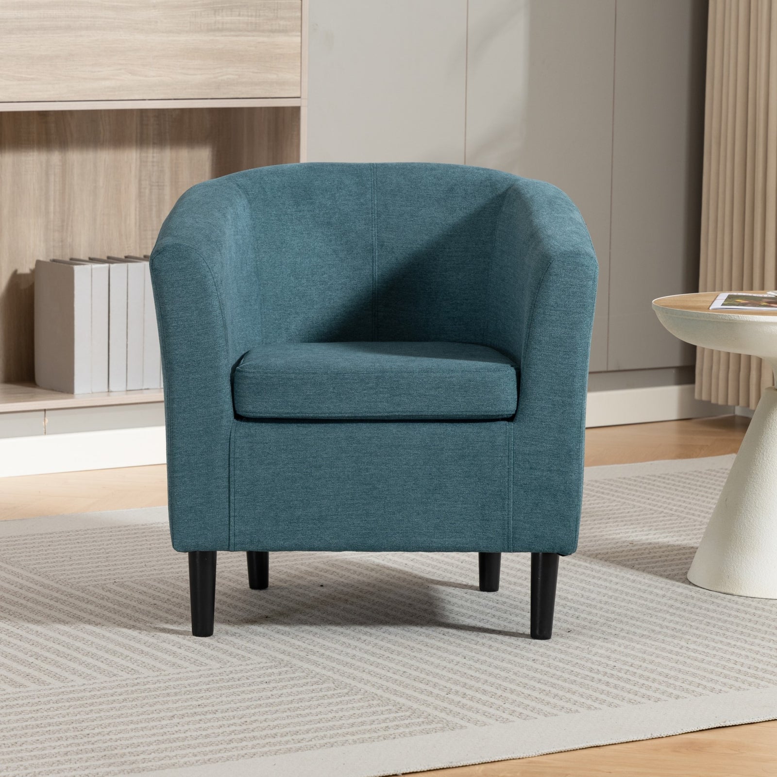 Beulah Fabric Accent Chair | Teal