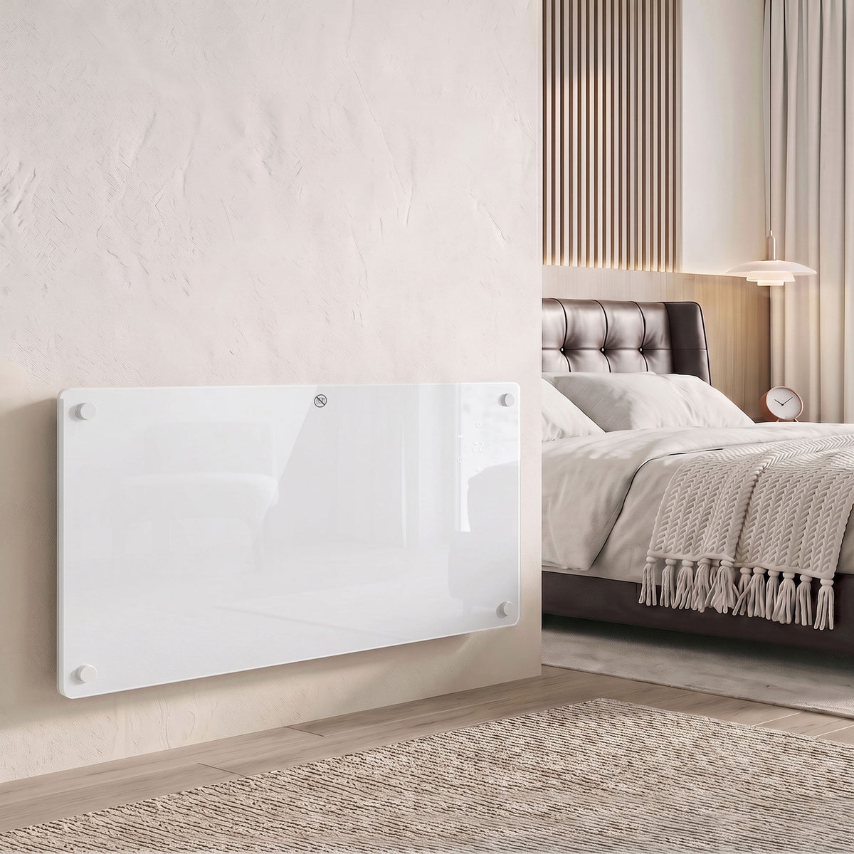 2000w Electric Space Heater Radiator Wifi Smart App | White