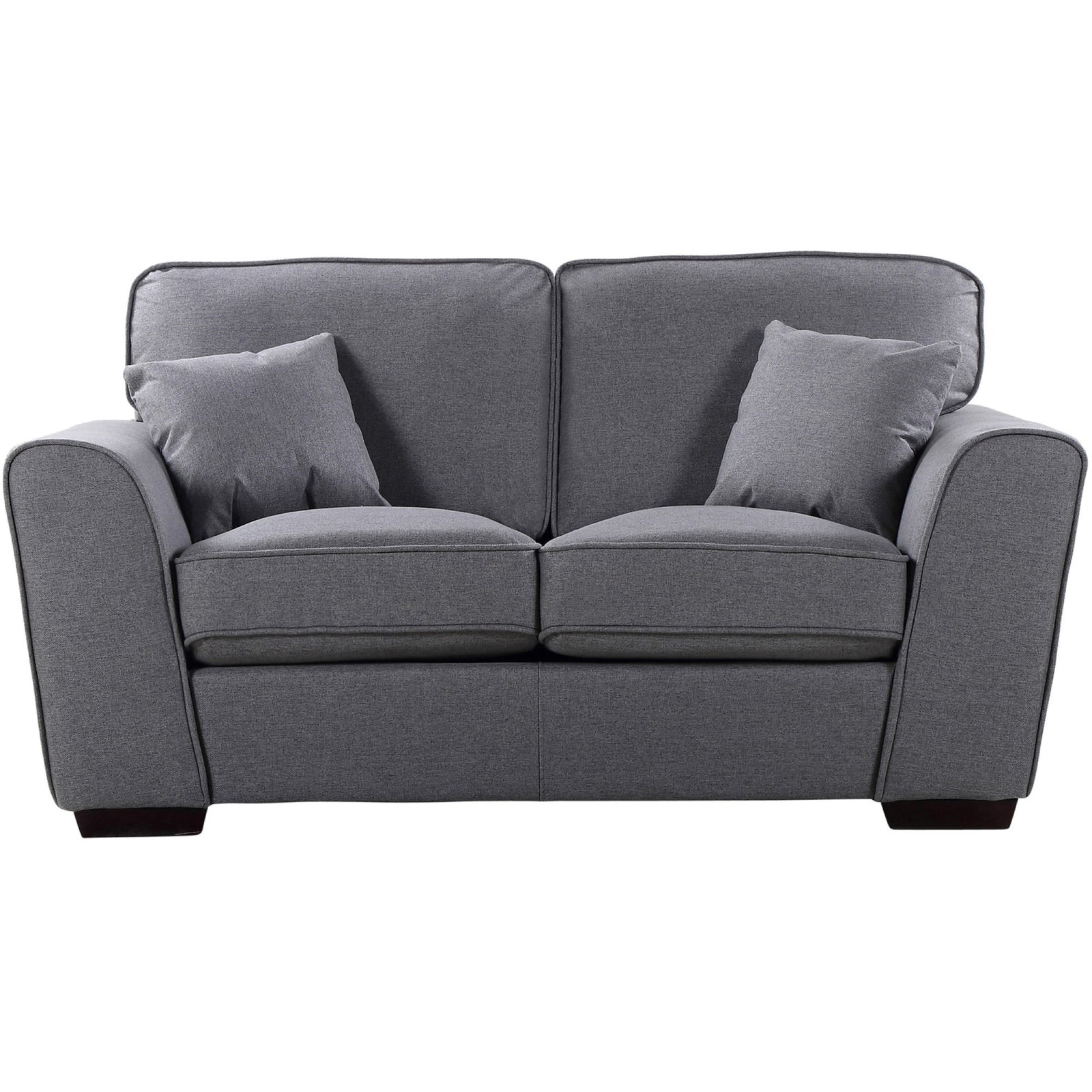 Chelsea 2 Seat Fabric Sofa | 2 | Dark Gray