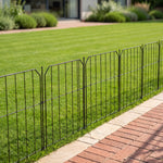 Breeins 10-pack Decorative Metal Garden Fence Panels