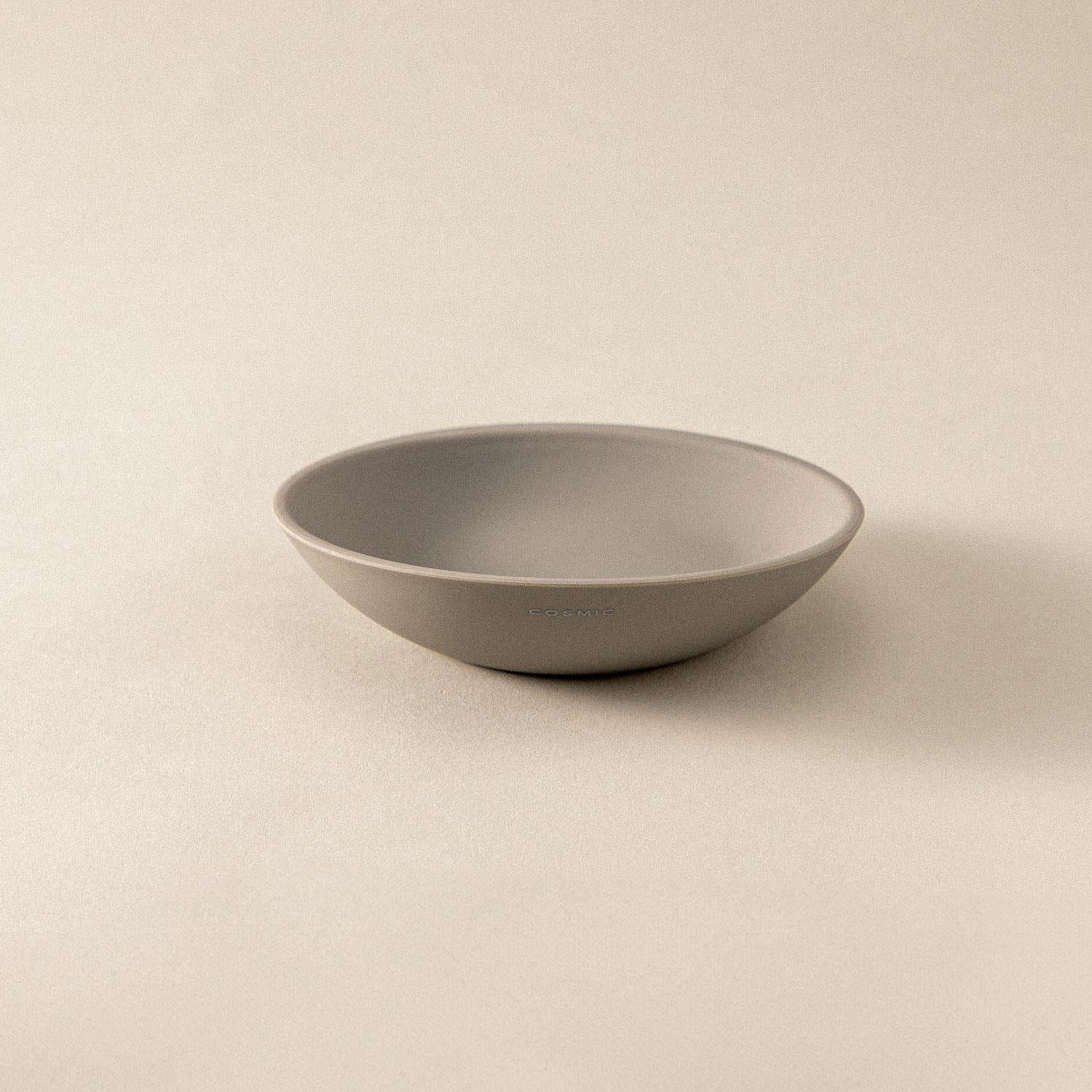 Soap Dish, Matt Grey, Unique Design, Soft-finish Coating, Saku Collection