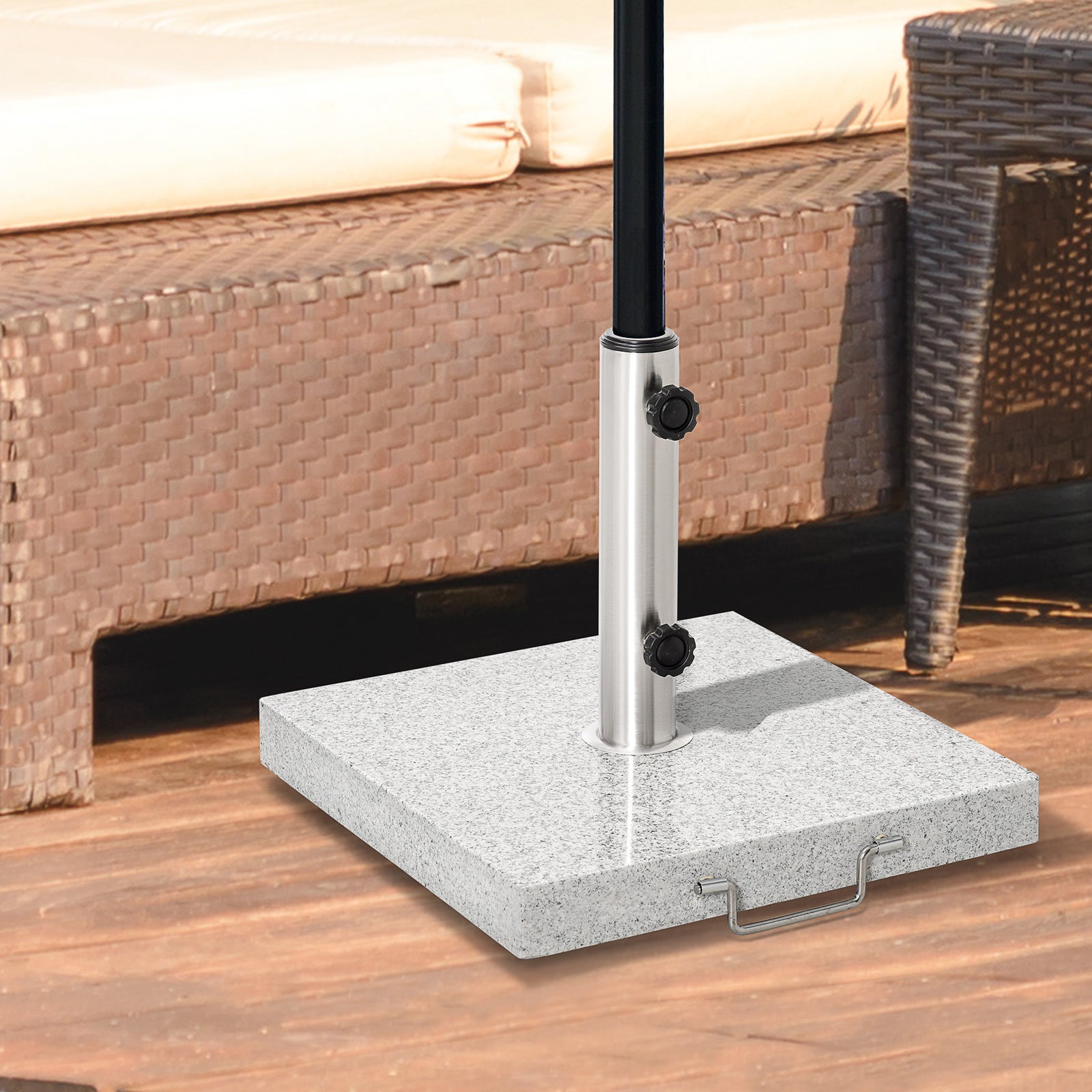 25kg Parasol Holder, Marble