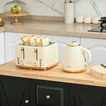 Kettle And Toaster Set 1.7l Boil Kettle And 4 Slice Toaster | One Size
