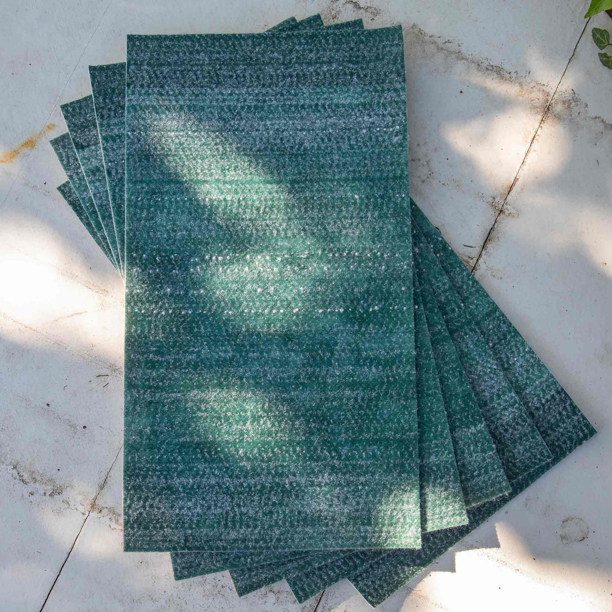 Capillary Matting Sheet, Non-woven For Grow It Trays | Set of 5 | Green