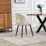 Ashley Fabric Dining Chairs - Set Of 2 | Beige