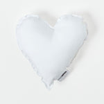 Super Microfibre Heart Shaped Cushion Pad | 30cm x 30cm | White