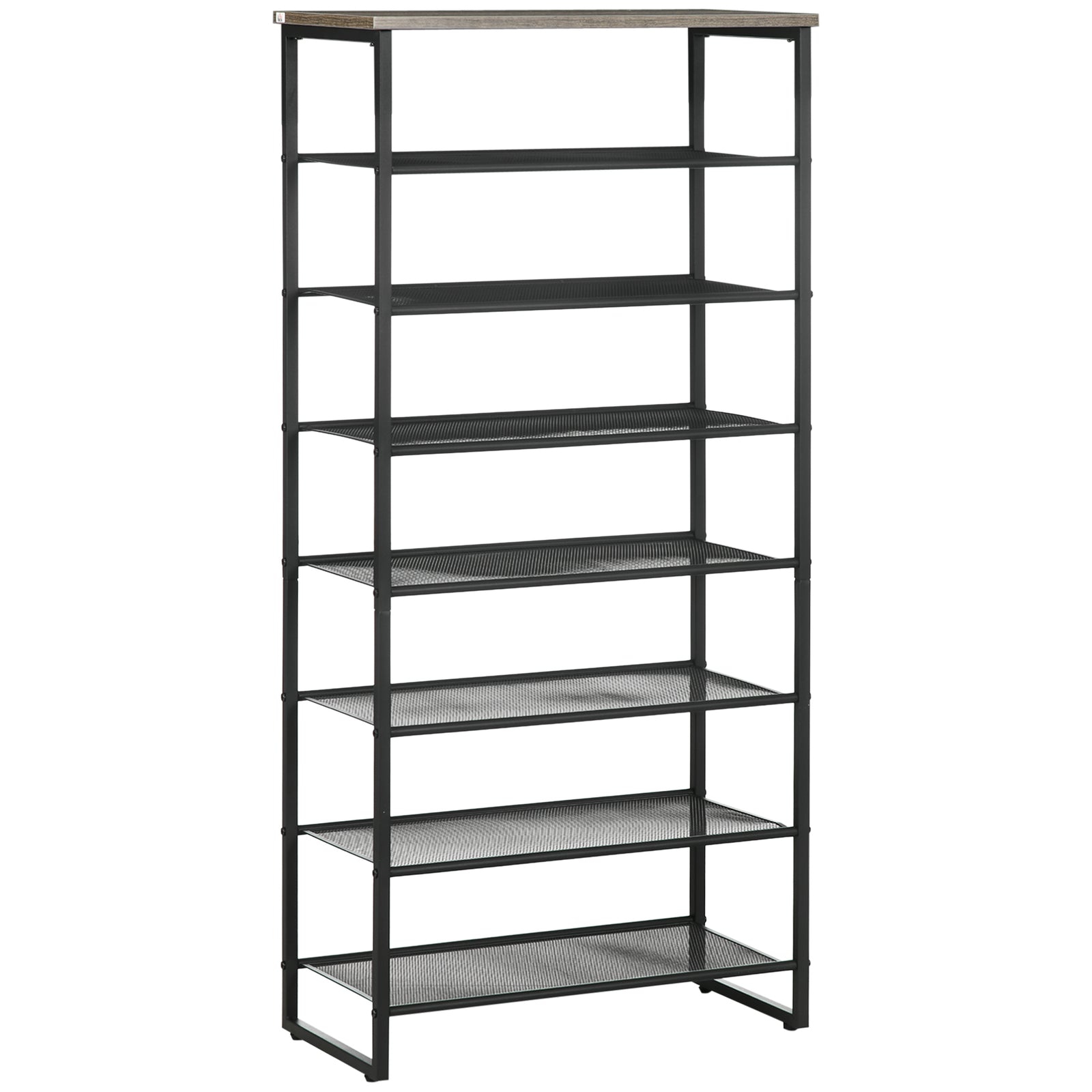 Shoe Rack, 8-tier Shoe Storage Shelf For 21-24 Pair Shoes