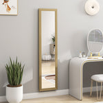 37 X 157 Cm Full Length Mirror With Frame For Bedroom | Natural
