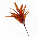 6 X 55cm Artificial Autumn Fern Bush Plant