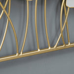 3d Metal Wall Art Leaves Home Decor Hanging Wall Sculpture